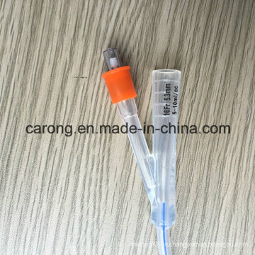 2-Way Foley Catheter 100% силикон для медицинского применения с жестким клапаном